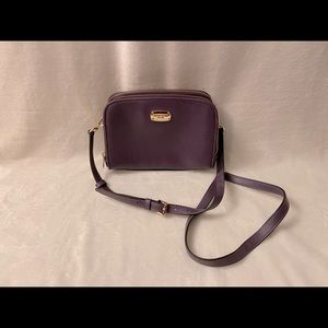 Like New! Purple Michael Kors Crossbody Bag